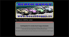 Desktop Screenshot of beachbuggy.se