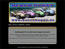 Tablet Screenshot of beachbuggy.se